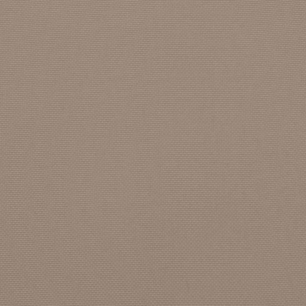 vidaXL Perne de paleți, 5 buc., gri taupe, material textil