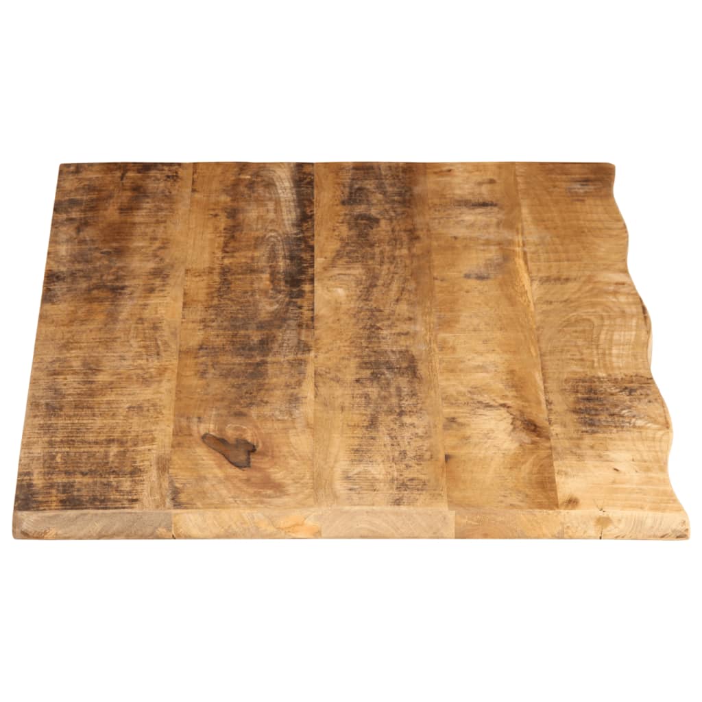 vidaXL Blat de masă margine naturală, 110x60x2,5 cm, lemn masiv mango