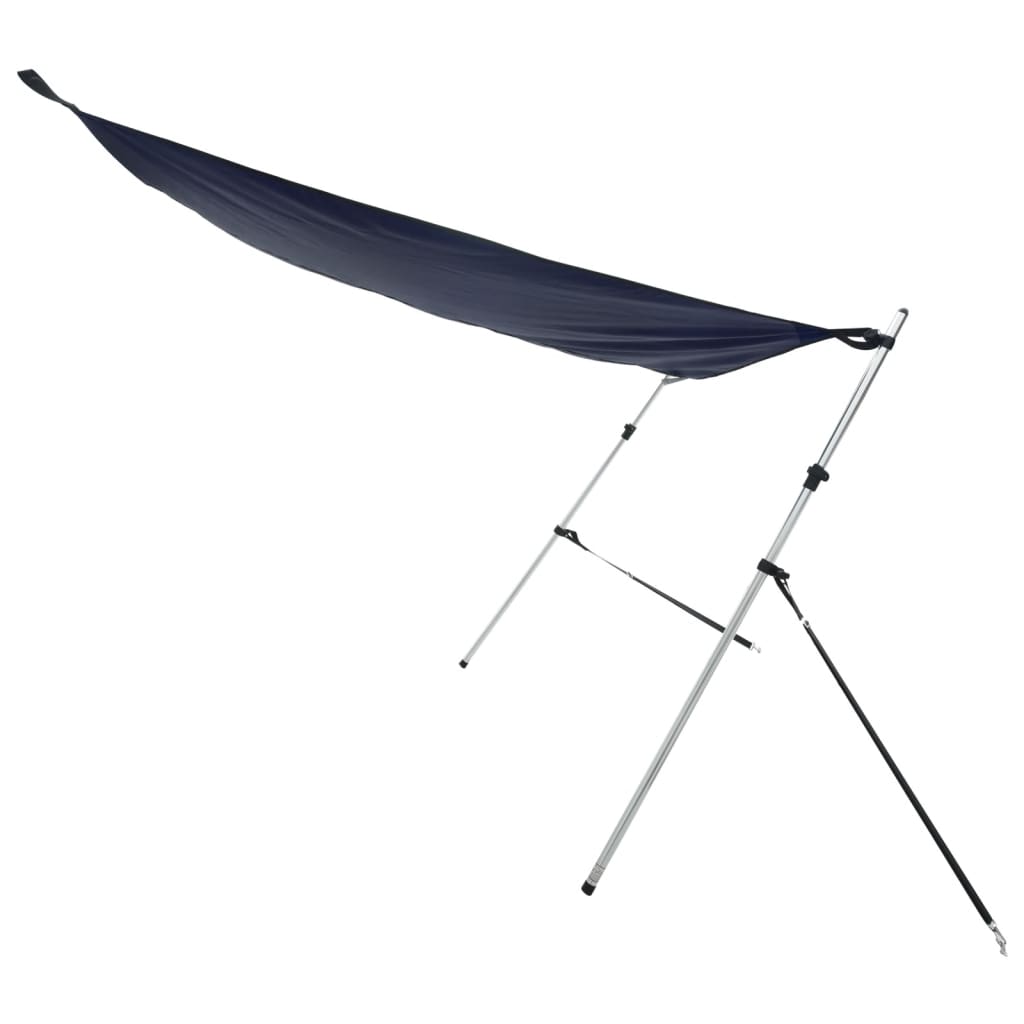 vidaXL Extensie parasolar T-Top, bleumarin, 174x205x(115-194) cm