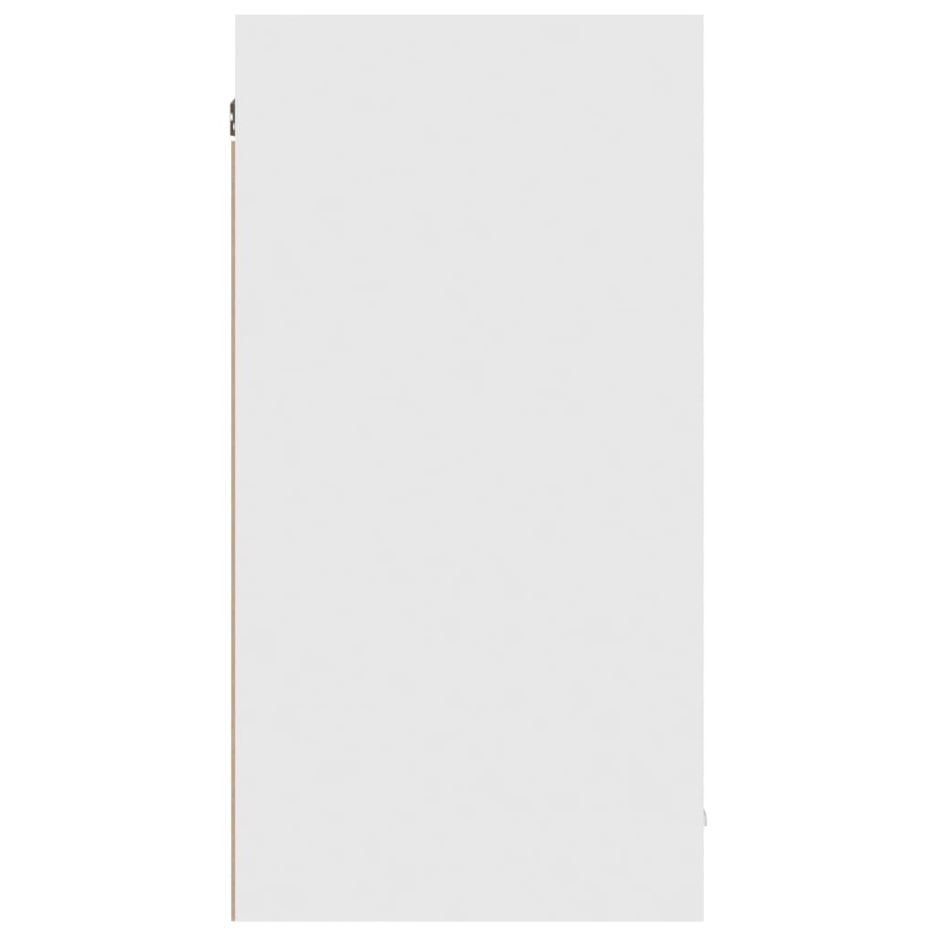 vidaXL Dulap suspendat, alb, 80 x 31 x 60 cm, lemn prelucrat