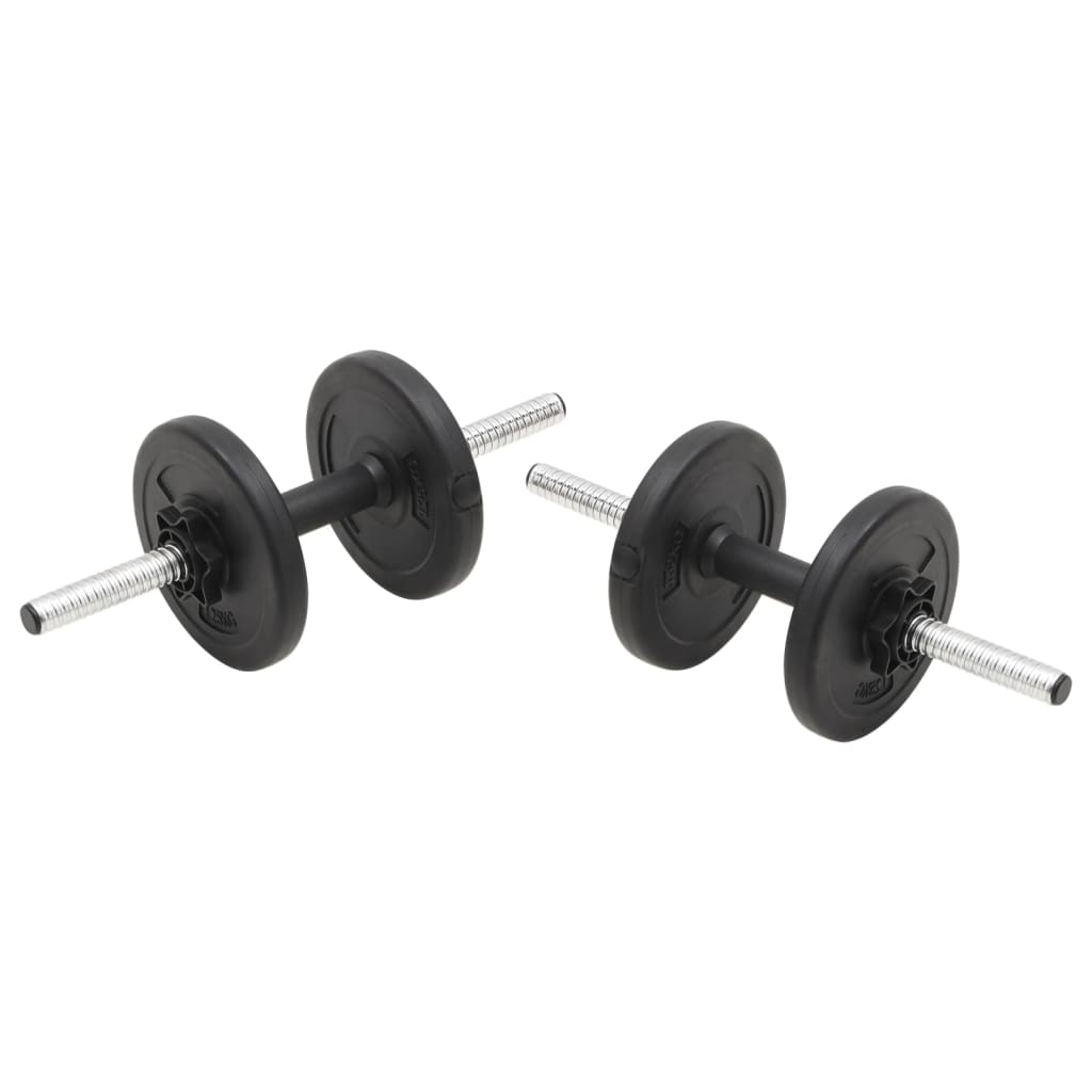 vidaXL Set de haltere și gantere, 30 kg