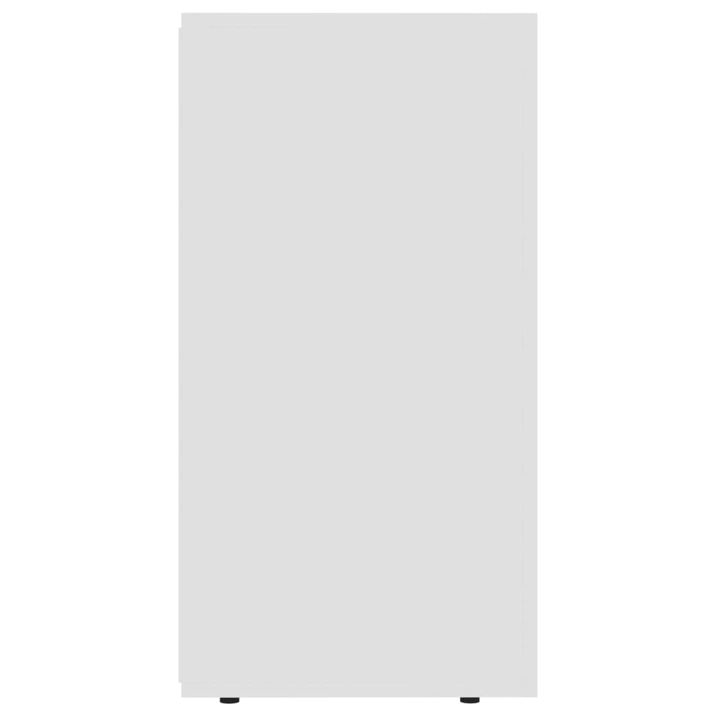 vidaXL Dulap, alb, 120x36x69 cm, lemn prelucrat