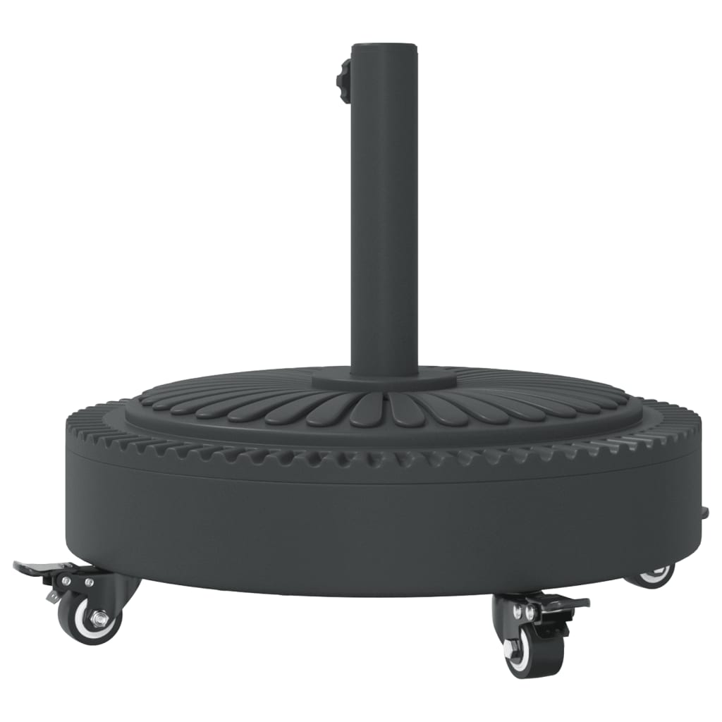 vidaXL Suport umbrelă pentru stâlpi Ø38 / 48 mm, 27 kg, rotund