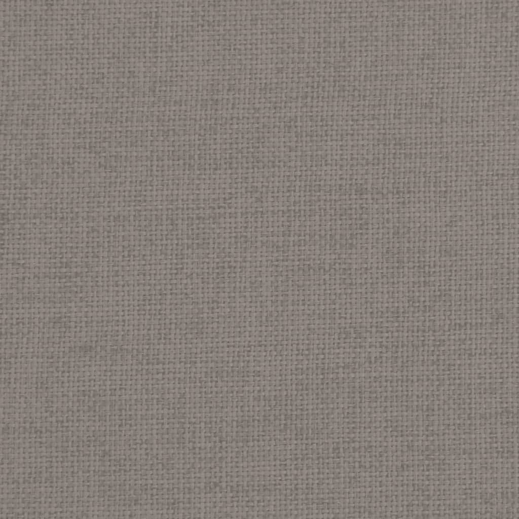 vidaXL Pat de câini, gri taupe, 50x40x30 cm, textil