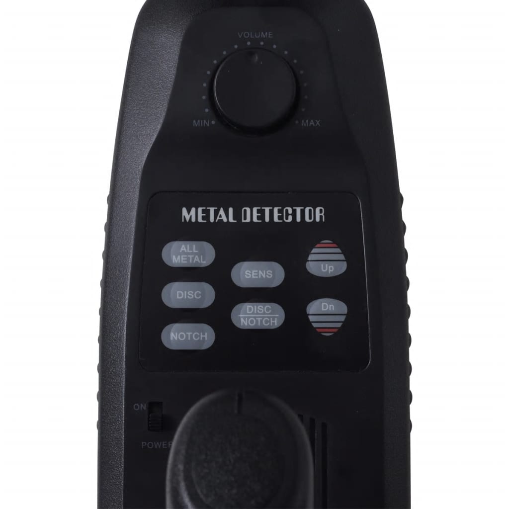 vidaXL Detector de metale 20cm adâncime de căutare 300cm ecran LCD