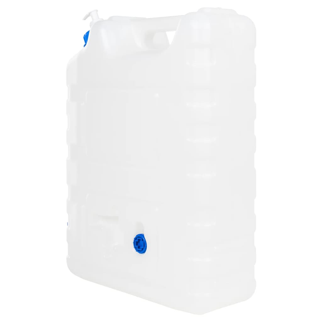 vidaXL Recipient de apă cu robinet și dozator de săpun, 20 L, plastic