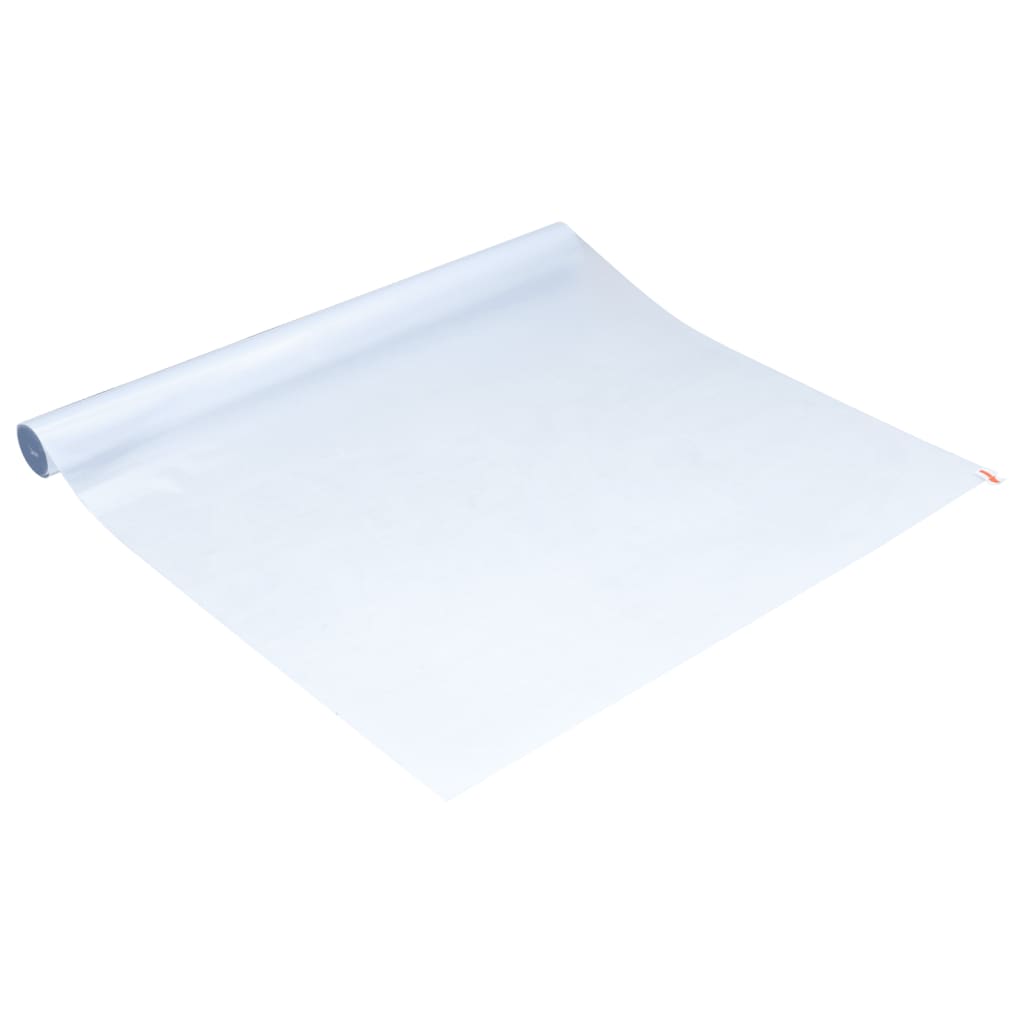 vidaXL Folie fereastră, statică/mată, gri transparentă, 60x1000cm, PVC