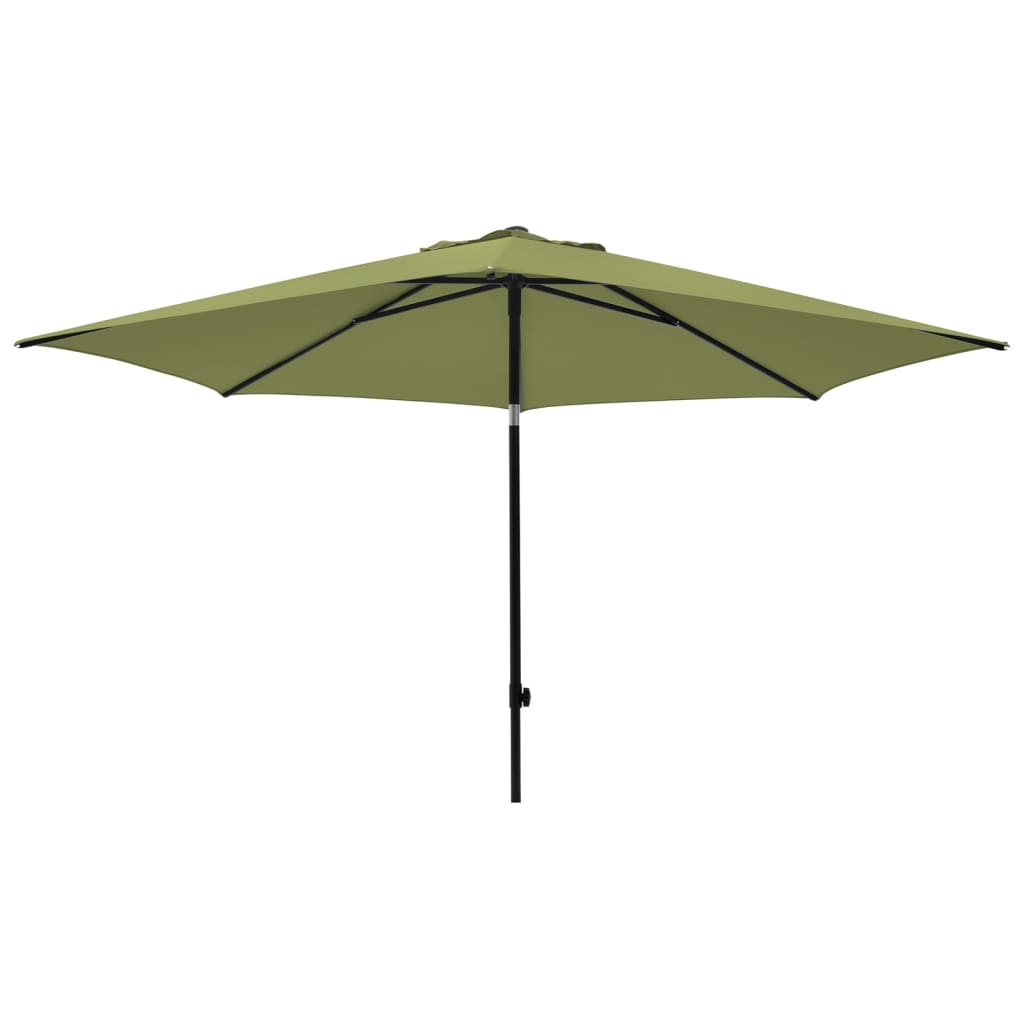 Madison Umbrelă de soare de grădină "Mykanos", verde, 250 cm