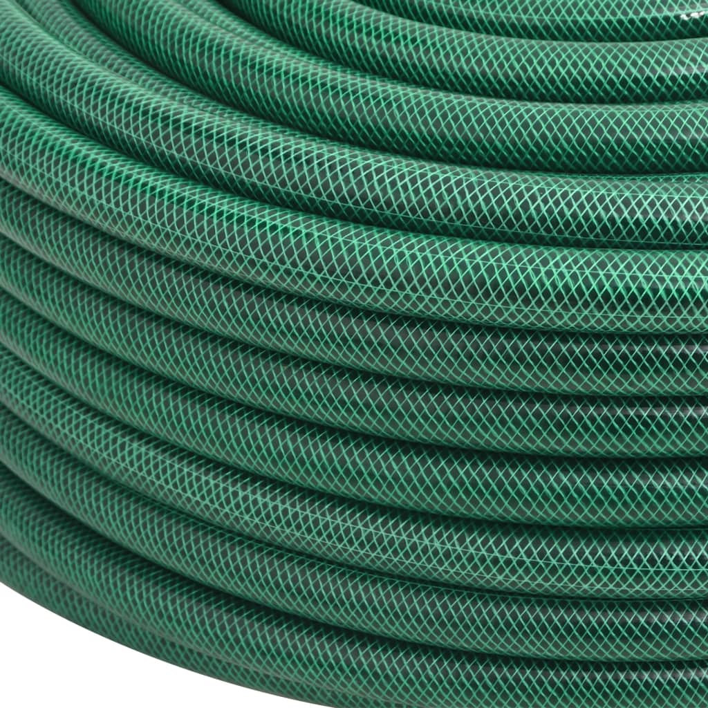 vidaXL Furtun de aer, verde, 1", 10 m, PVC