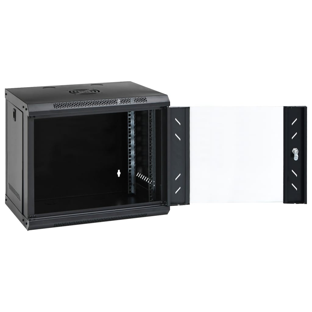 vidaXL Dulap de server montat pe perete, 9U, 19" IP20, 53x40x45 cm