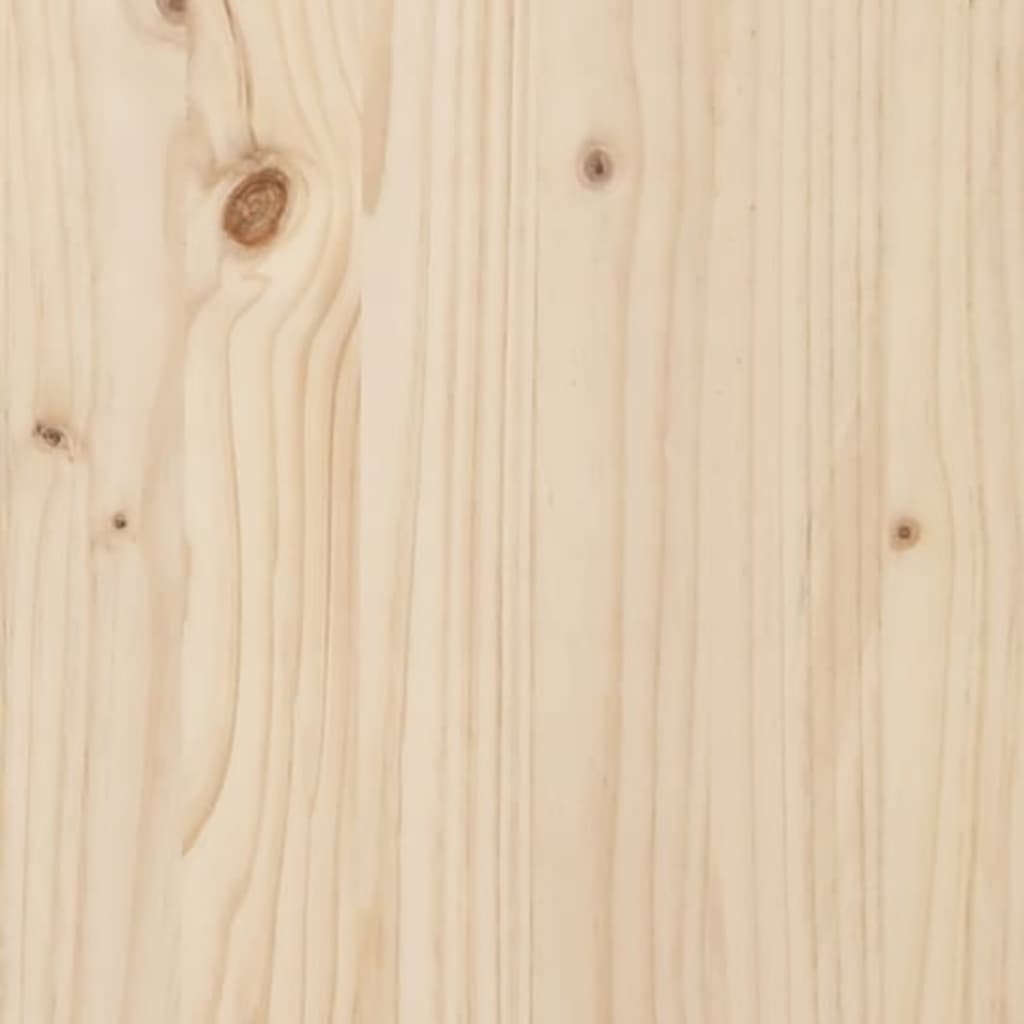 vidaXL Tăblie de pat, 78,5x3x81 cm, lemn masiv de pin