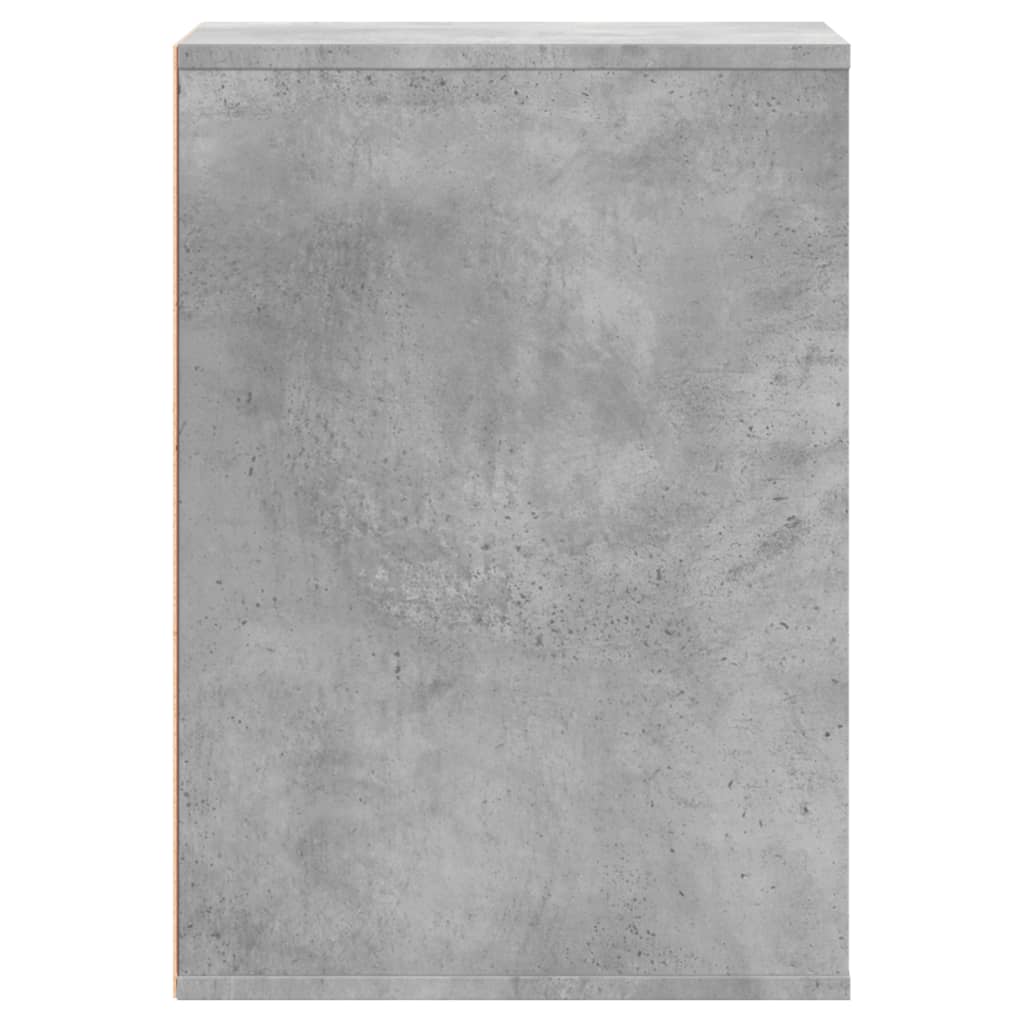 vidaXL Dulap colț cu sertare gri beton 40x41x58 cm lemn prelucrat