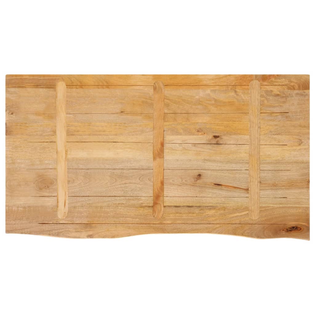 vidaXL Blat de masă contur organic 100x60x2,5 cm lemn masiv de mango