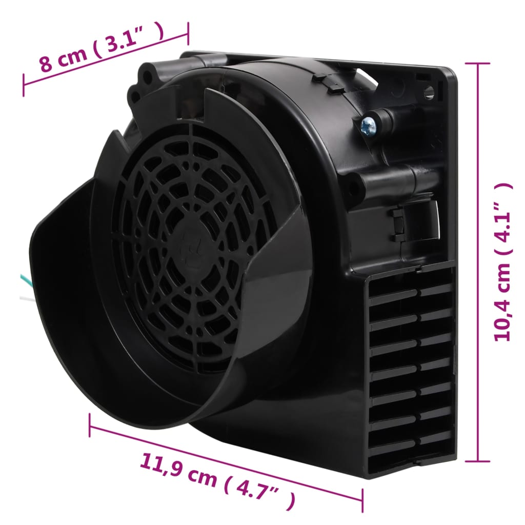 vidaXL Instalație de lumini LED cu 90 LED-uri și ventilator, 900 cm