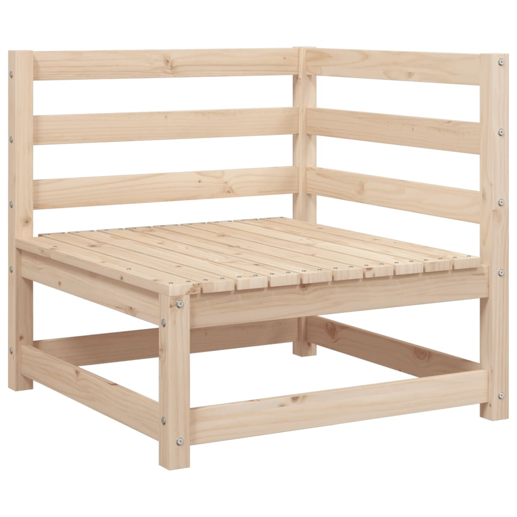vidaXL Set canapea de grădină, 4 piese, lemn masiv de pin