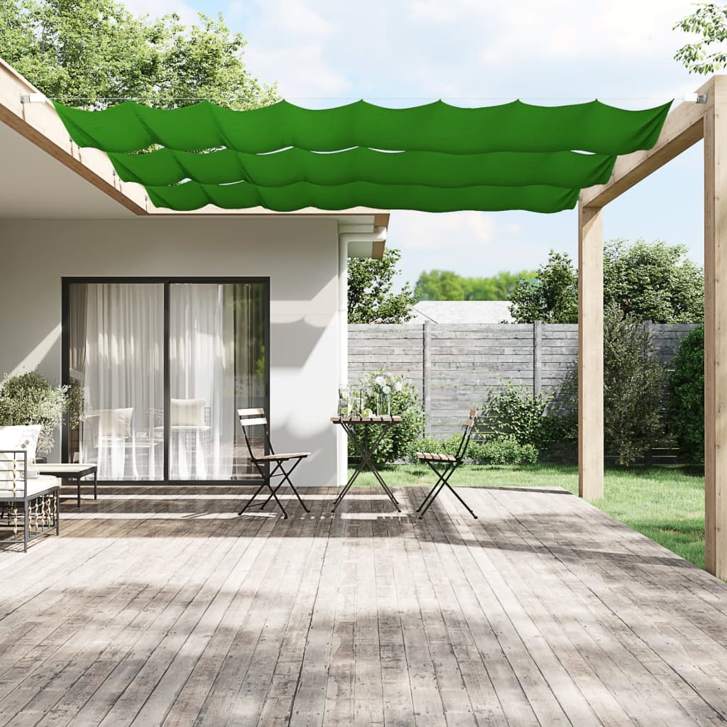 vidaXL Copertină verticală, verde deschis, 60x600 cm, țesătură Oxford