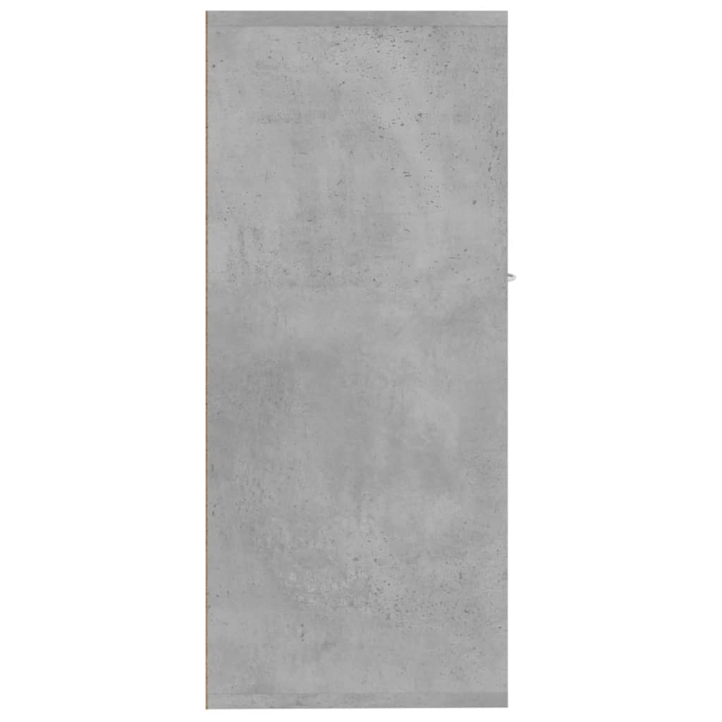 vidaXL Dulap, gri beton, 88 x 30 x 70 cm, lemn prelucrat