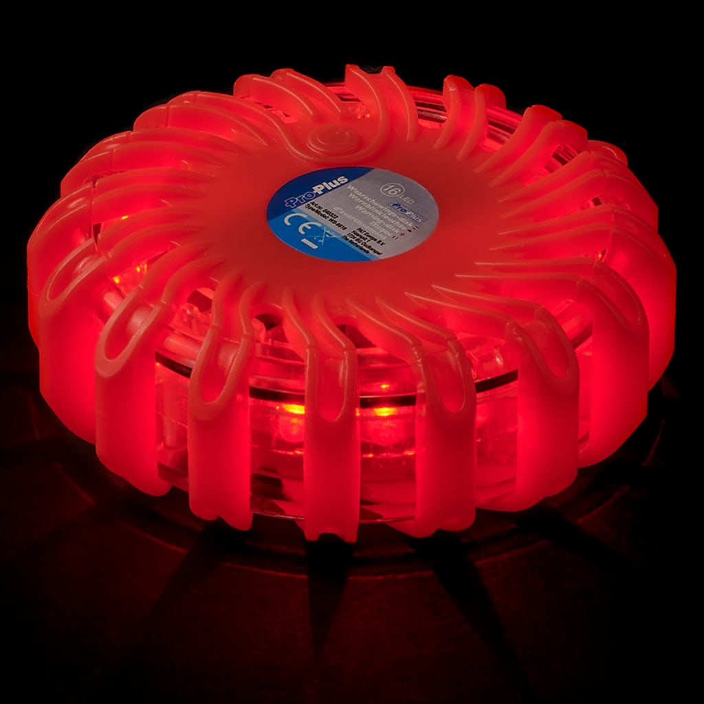 ProPlus Disc de avertizare 16 LED-uri portocaliu 540322