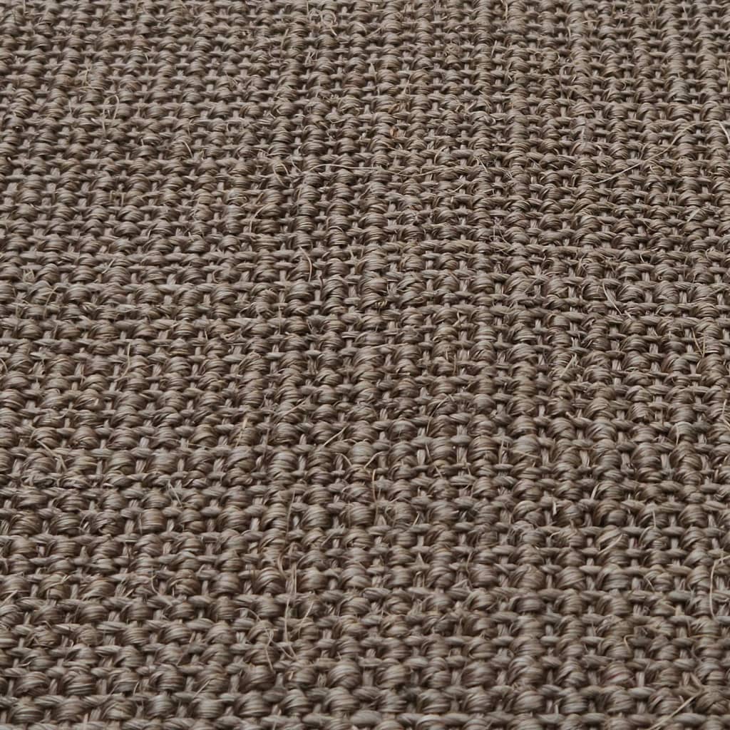 vidaXL Covor din sisal pentru ansamblu de zgâriat, maro, 80x150 cm