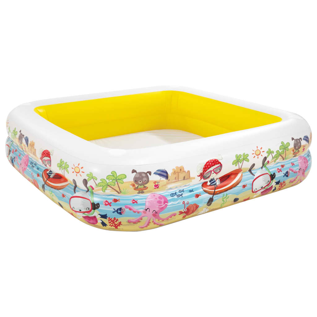 Intex Piscină gonflabilă cu umbrar, 157x157x122 cm