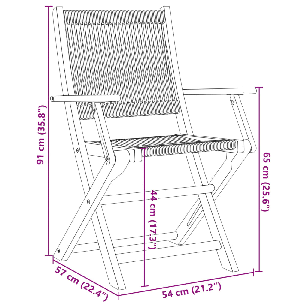 vidaXL Set mobilier bistro, 3 piese, gri, polipropilenă și lemn masiv