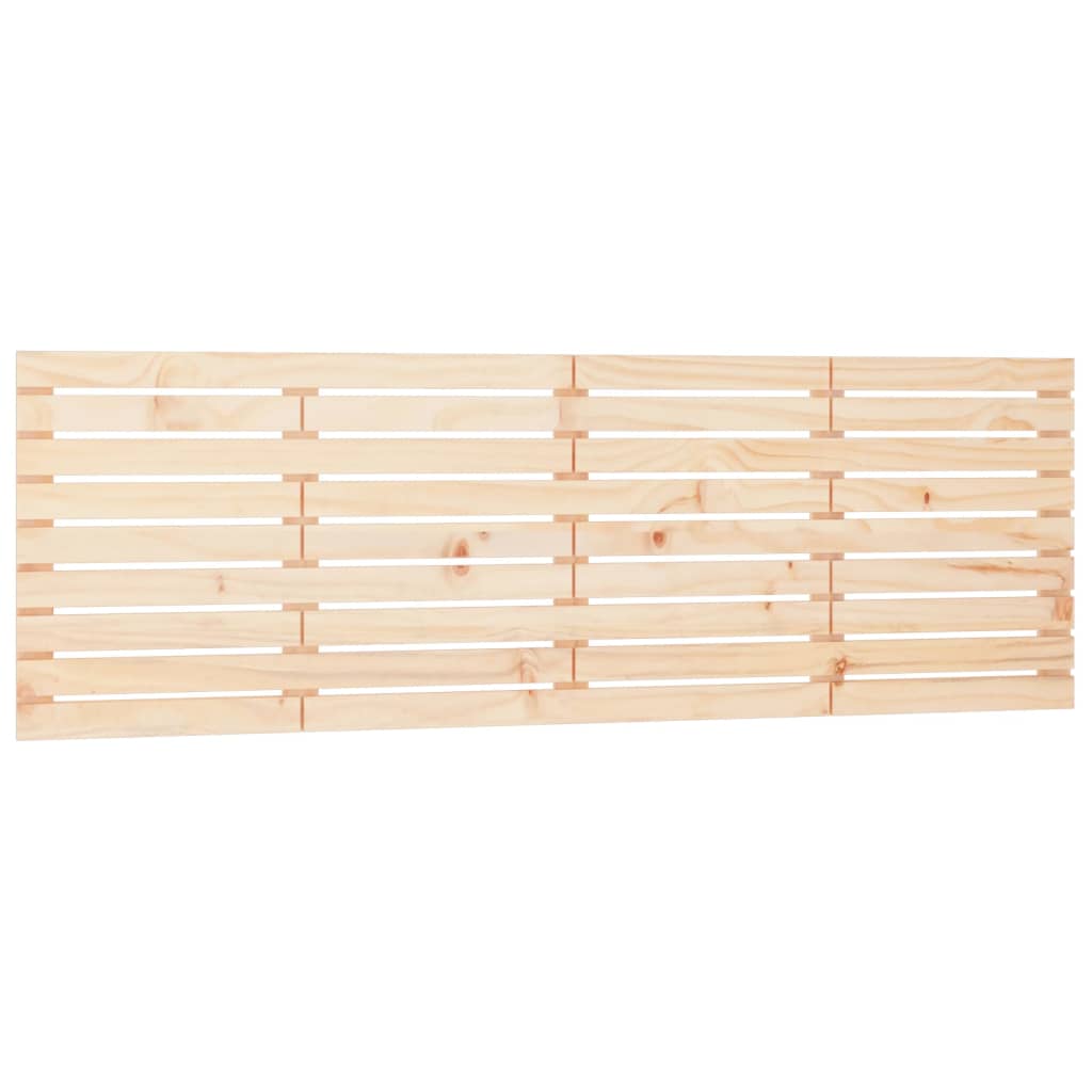 vidaXL Tăblie de pat pentru perete, 186x3x63 cm, lemn masiv de pin