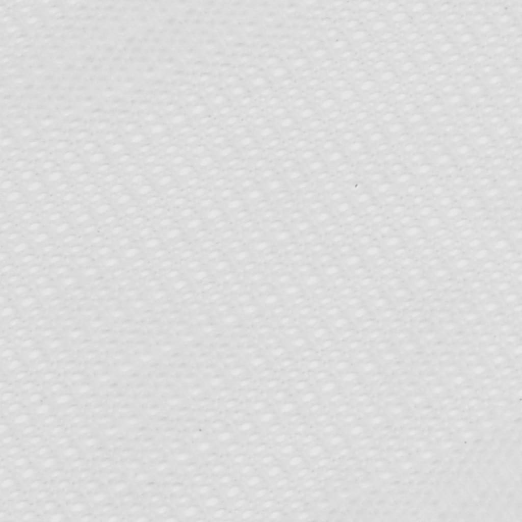 vidaXL Covor pentru cort, alb, 100x500 cm
