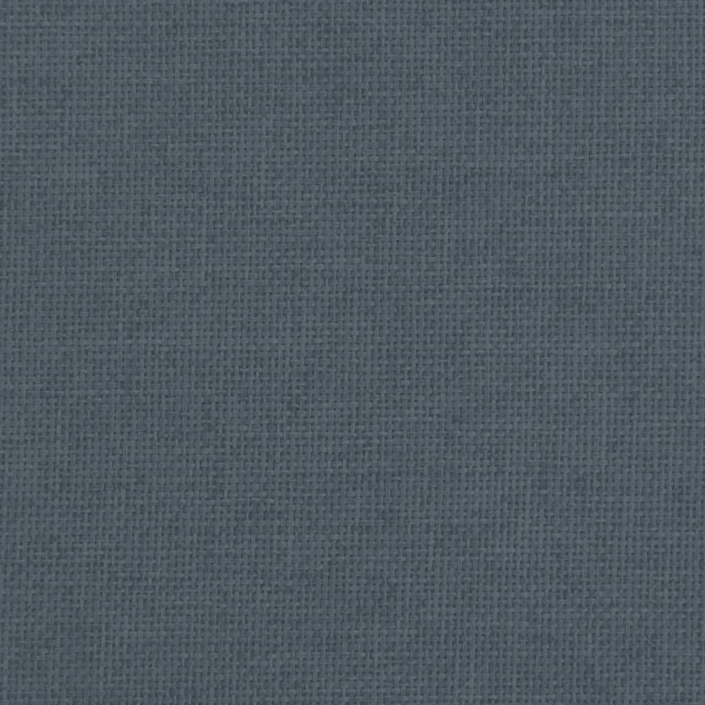 vidaXL Pat de câini, gri închis, 70x45x30 cm, material textil