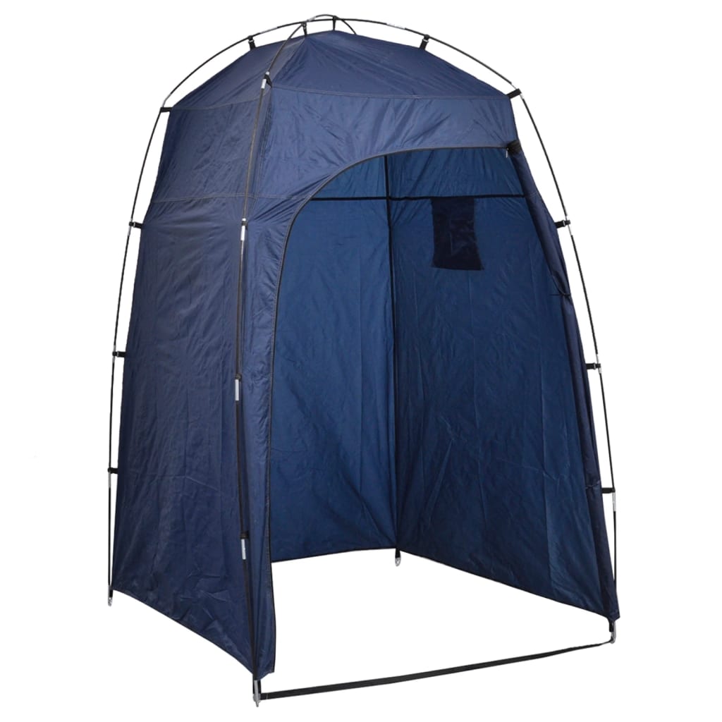 vidaXL Toaletă portabilă de camping cu cort, 10+10 L