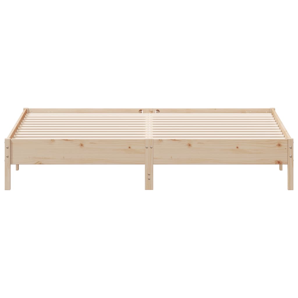 vidaXL Cadru de pat, 180x200 cm, lemn masiv de pin