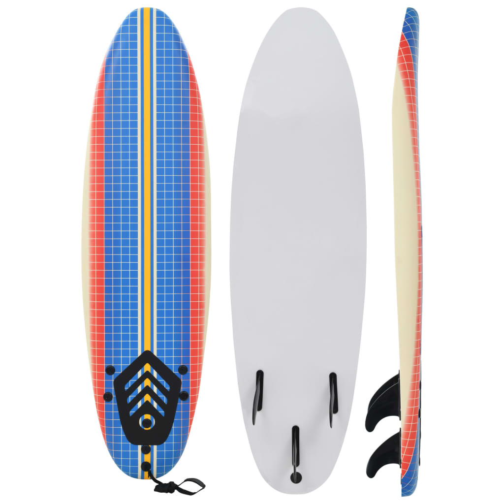 vidaXL Placă de surf, 170 cm, model mozaic