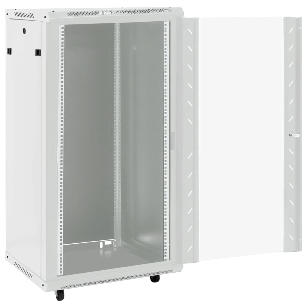 vidaXL Dulap server, picioare pivotante, 22U 19" IP20 60x60x120 cm