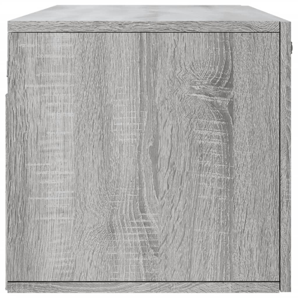 vidaXL Dulap de perete, gri sonoma, 100x36,5x35 cm, lemn prelucrat