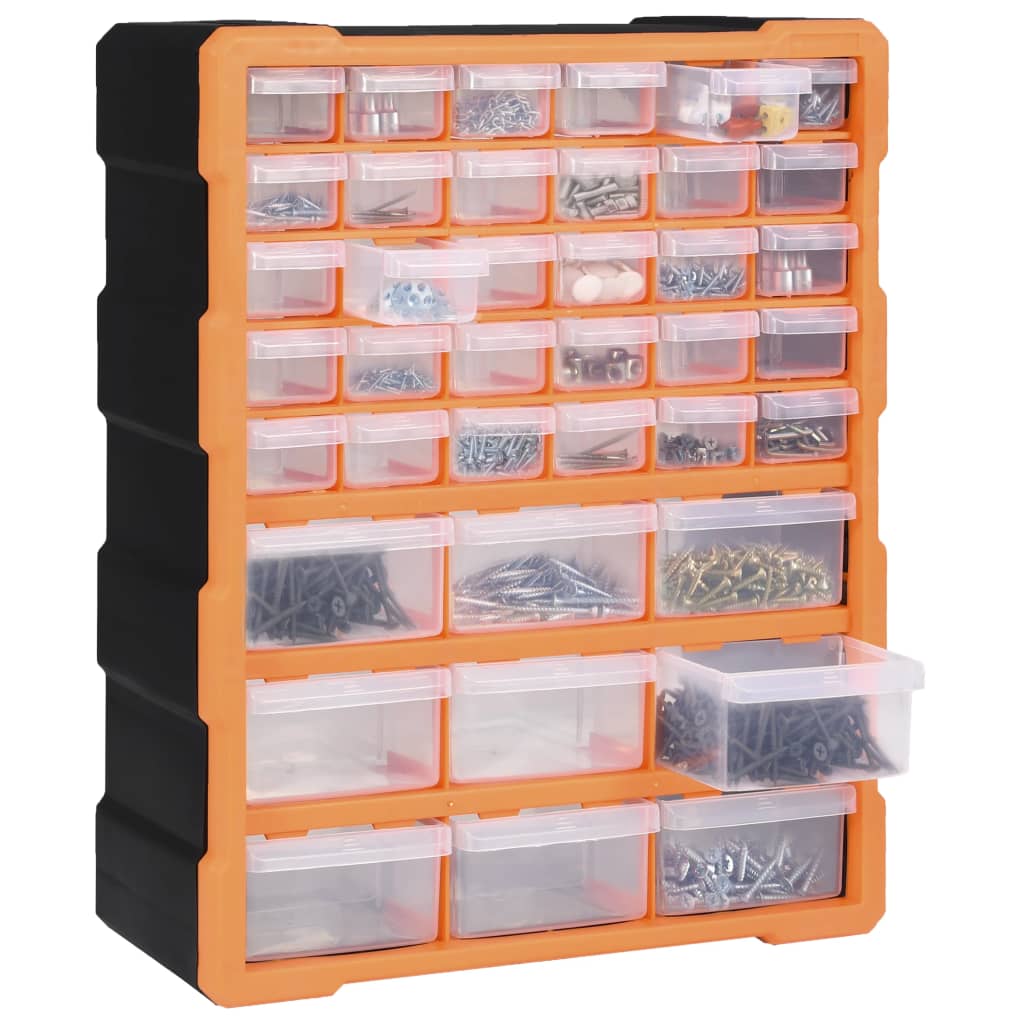 vidaXL Organizator cu 39 de sertare, 38 x 16 x 47 cm