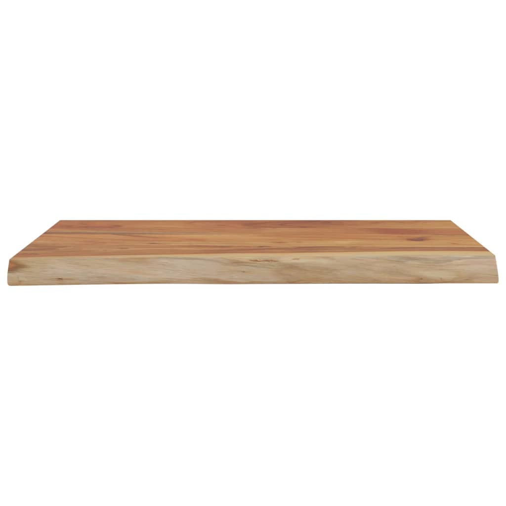 vidaXL Raft perete 50x40x2,5 cm dreptunghiular lemn acacia margine vie