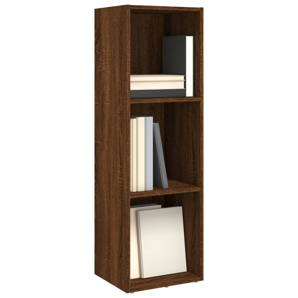 vidaXL Bibliotecă/dulap TV, stejar maro, 36x30x114 cm, lemn prelucrat