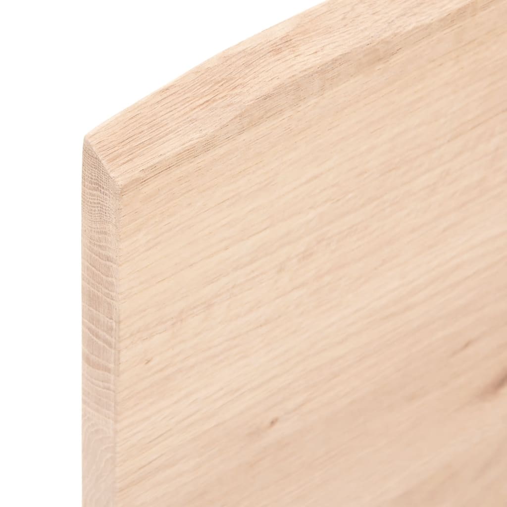 vidaXL Blat de baie, 40x60x2 cm, lemn masiv netratat