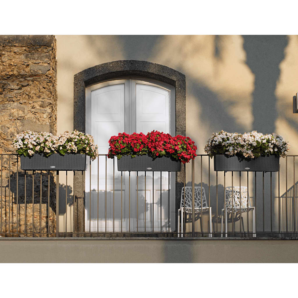 LECHUZA Jardinieră "BALCONERA Cottage 80 ALL-IN-ONE", granit