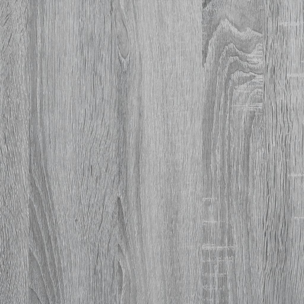 vidaXL Măsuță laterală, sonoma gri, 50x30x50 cm, lemn compozit