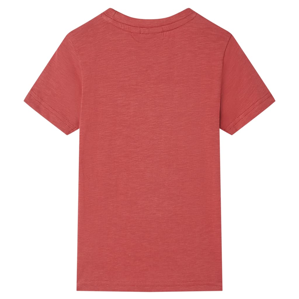 Tricou pentru copii, paprika, 116