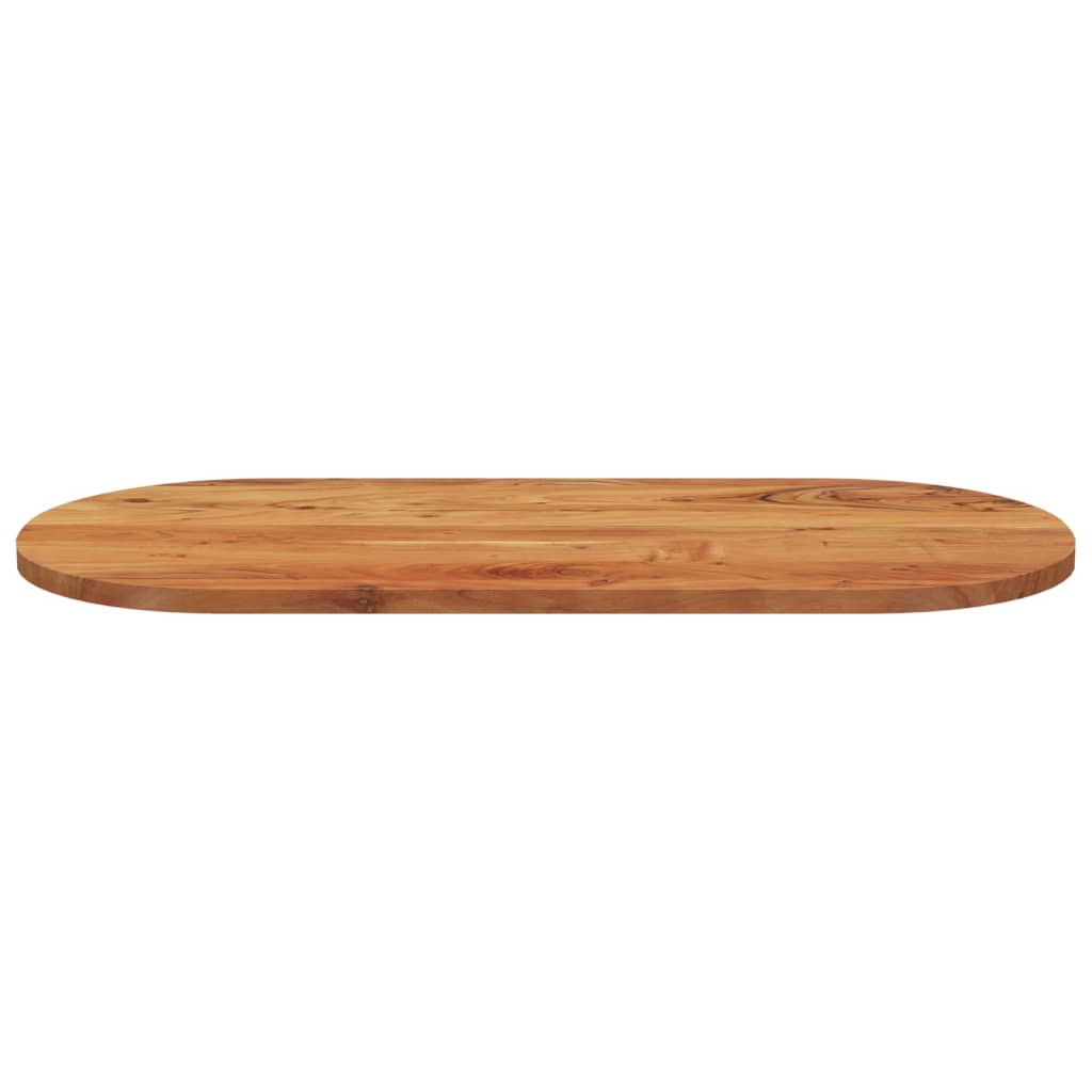 vidaXL Blat de masă oval, 110x50x2,5 cm, lemn masiv de acacia