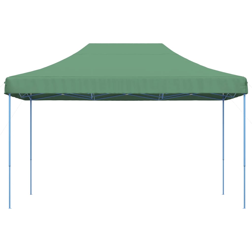 vidaXL Cort de petrecere pliabil Pop-Up, verde, 440x292x315 cm