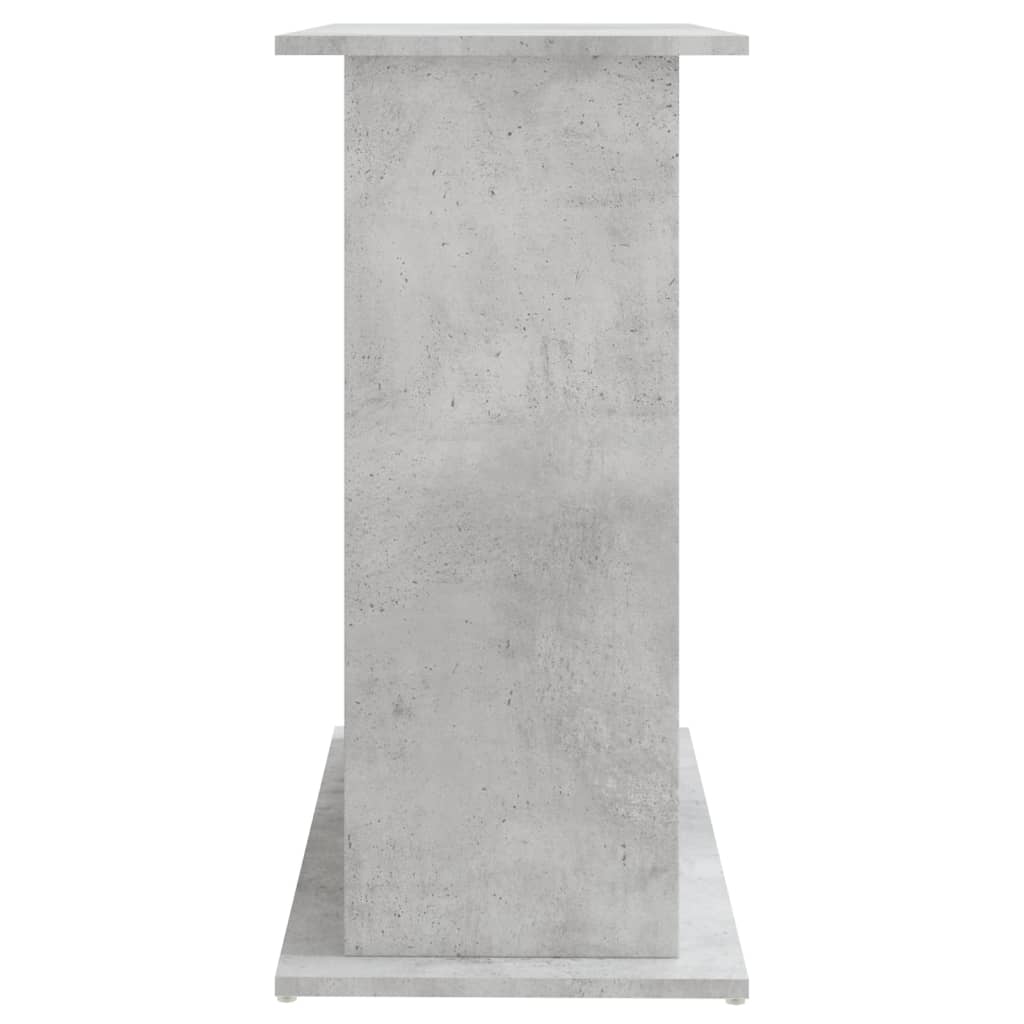 vidaXL Suport acvariu, gri beton, 81x36x73 cm, lemn prelucrat