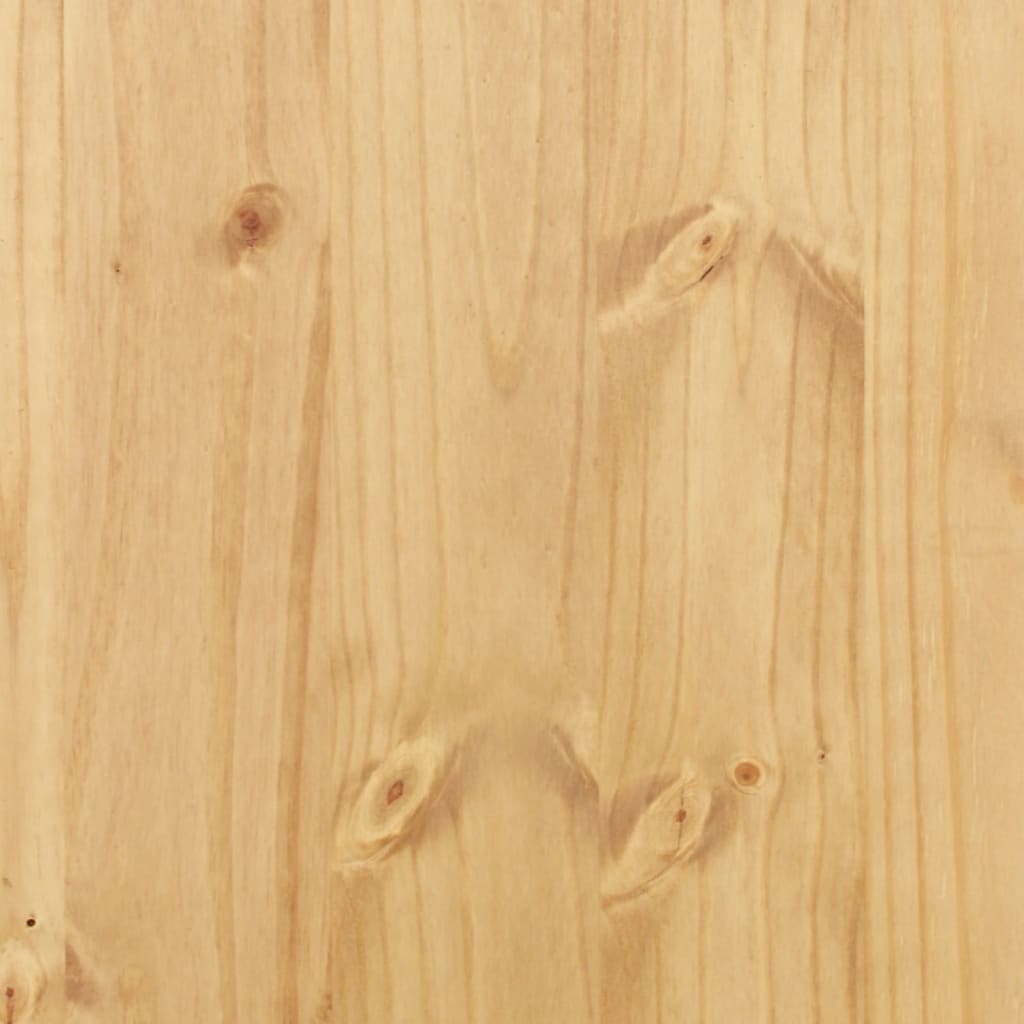 vidaXL Dulap de baie „Corona”, 50x40x185 cm, lemn masiv de pin
