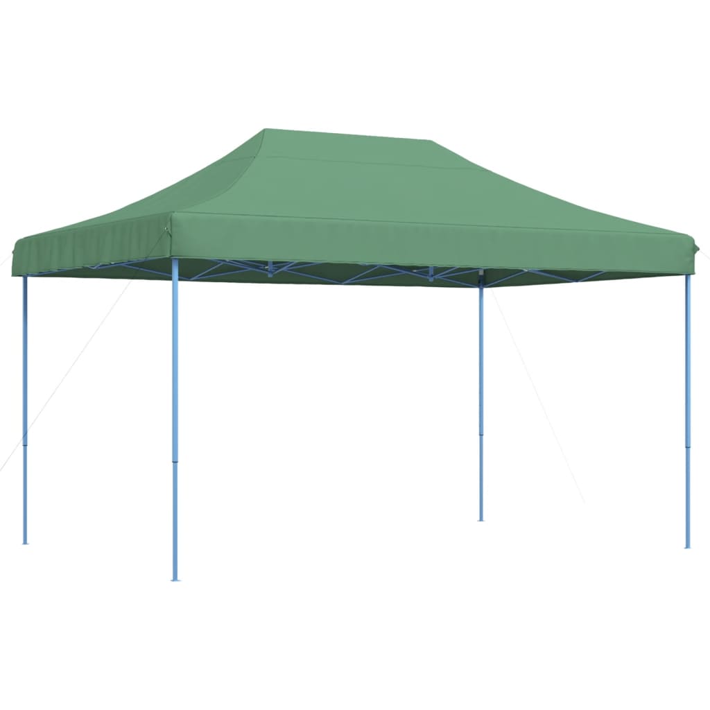 vidaXL Cort de petrecere pliabil Pop-Up, verde, 440x292x315 cm