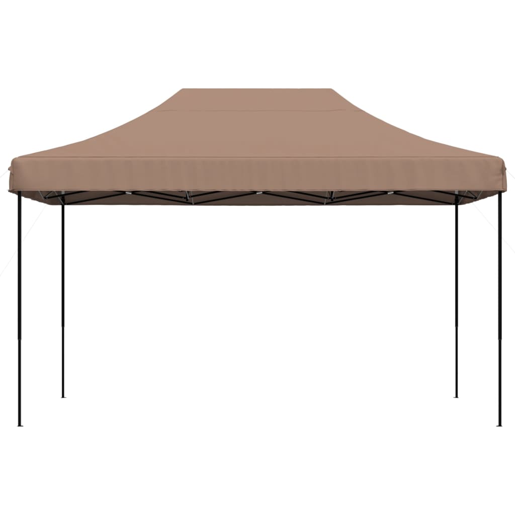 vidaXL Cort de petrecere pliabil Pop-Up, 440x292x315 cm, maro