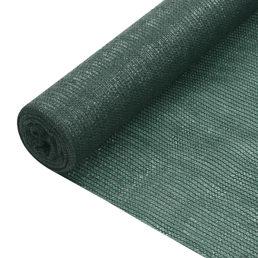 vidaXL Plasă pentru intimitate, verde, 1x25 m, HDPE, 75 g/m²