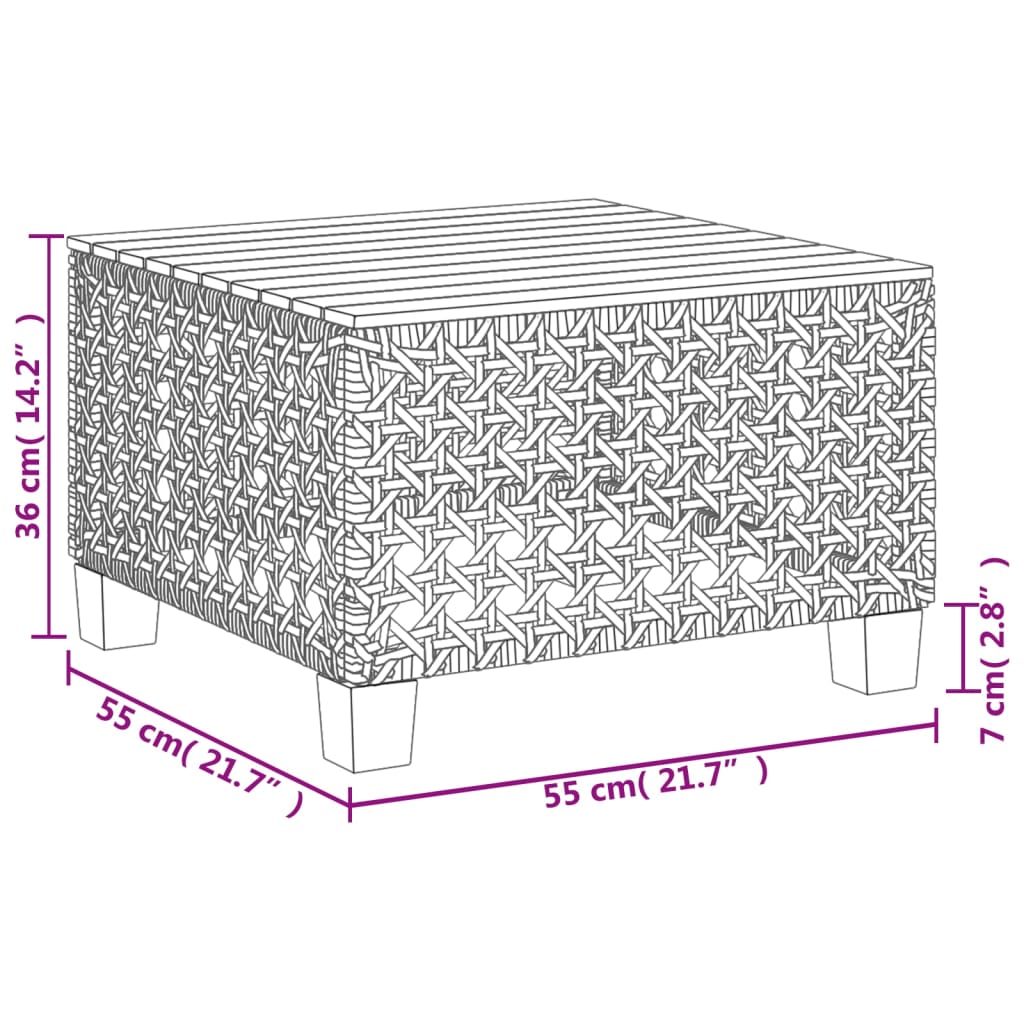 vidaXL Set mobilier de grădină cu perne, 6 piese, negru, poliratan