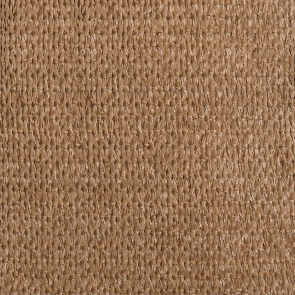 vidaXL Pânză parasolar, gri taupe, 3x4x5 m, HDPE, 160 g/m²