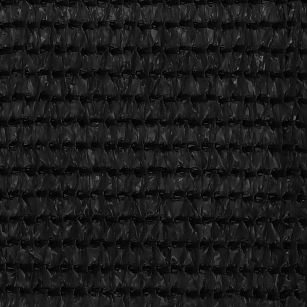 vidaXL Covor pentru cort, negru, 200x200 cm